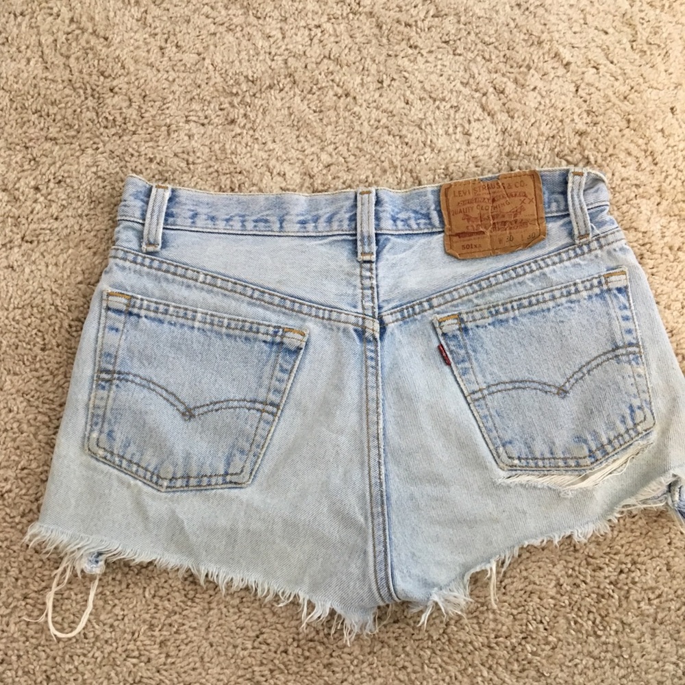 Levi’s high waisted shorts